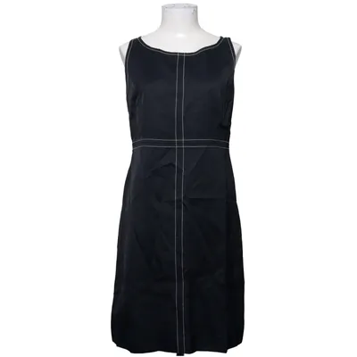 Dress (Black) from Turnover Cotton, Viscose
