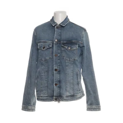 Denimjakke (Blå) fra Jack & Jones Bomuld, Elastan