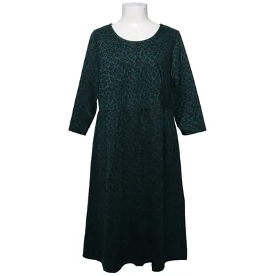Kjole (Grøn, Sort) fra Yours Elastan, Polyester
