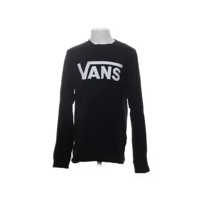 Lange mouwen shirt (Zwart, Wit) van Vans Katoen