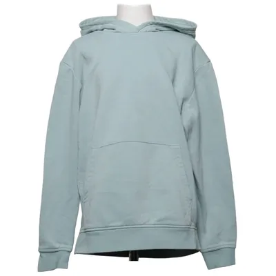 Sweat à capuche (Vert) de H&M Basic Coton, Élasthane