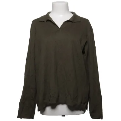 Pull-over (Vert) de Pelle P Cachemire, Coton
