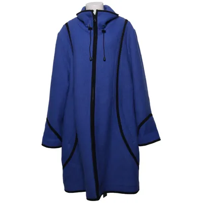 Jas (Blauw) van Herluf Design Polyester, Viscose, Wol