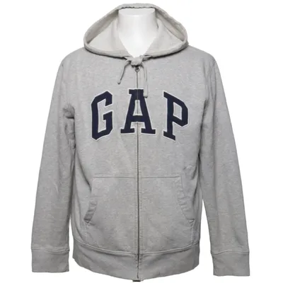 Sweat à capuche (Gris) de Gap Coton, Polyester recyclé