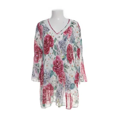 Klänning (Vit, Flerfärgad) från Kriss Sweden Polyester