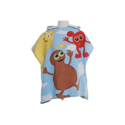 Badponcho (Blauw, Meerkleurig) van Babblarna Katoen