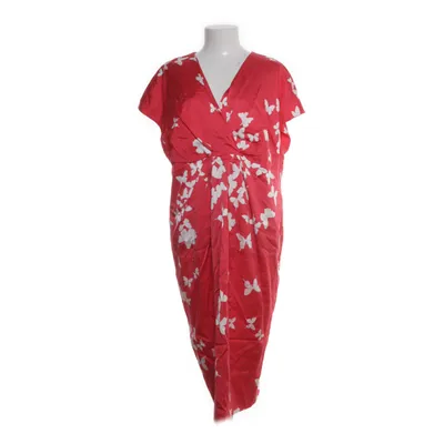 Jurk (Roze, Wit) van Marina Rinaldi Elastaan, Polyester, Viscose