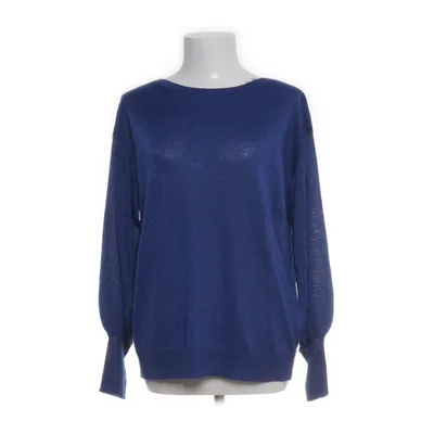 Sweater (Blue) from Kaffe Acrylic, Metallic fiber, Polyester, Viscose