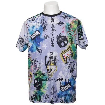 T-shirt (Blå, Flerfärgad) från Fresh