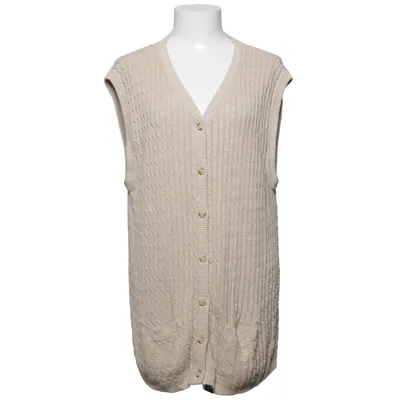 Gilet (Beige) de Bigarreau Coton