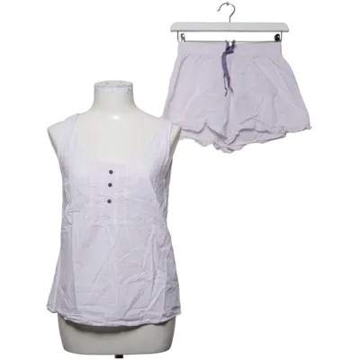 Pyjama (Pink, Weiß) von Esmara Lingerie Baumwolle
