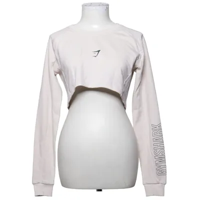 Crop top (Beige) fra Gymshark Bomuld, Polyester