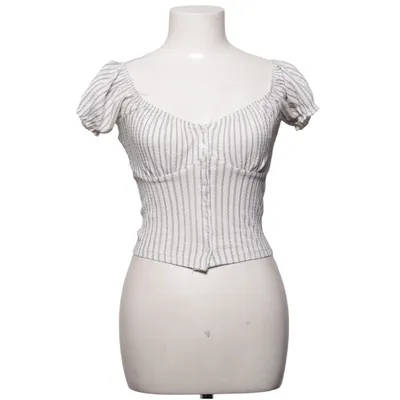 Crop top (Vit, Grå) från Stradivarius