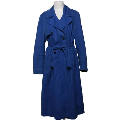 Trench-coat (Bleu) de Principles Coton, Élasthane, Polyester