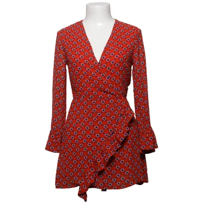 Slå-om-kjole (Rød, Blå, Hvid) fra Kling Polyester