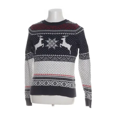 Christmas sweater (Blue) from L.O.G.G by H&M Cotton, Polyamide, Viscose