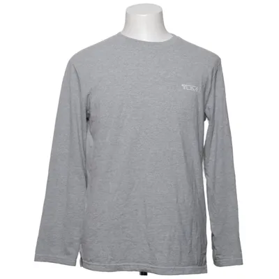 T-shirt à manches longues (Gris) de Tumi Coton, Polyester recyclé
