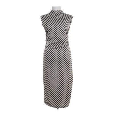 Jurk (Beige, Zwart) van H&M Premium Quality Polyester, Elastaan