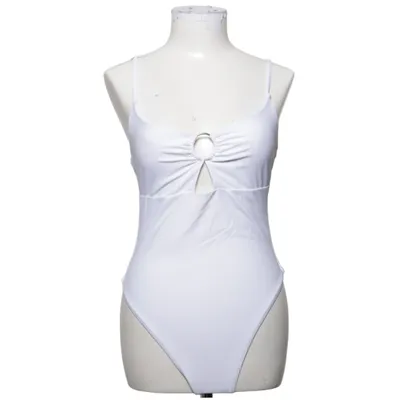 Swimsuit (White) from Hibikini Elastane, Polyamide