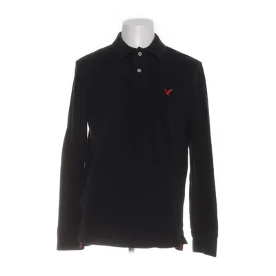 Rugby shirt (Zwart) van American Eagle Katoen