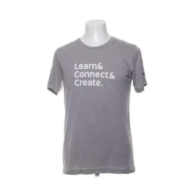 T-shirt (Grå) från Google Bomull, Polyester