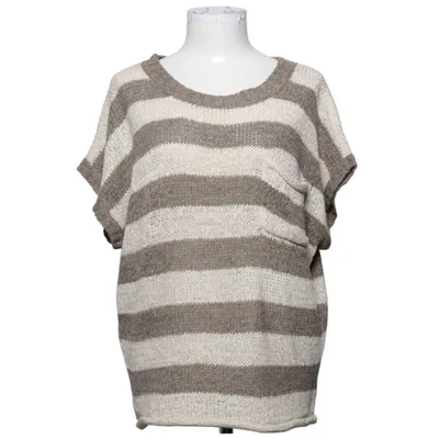 Haut (Gris, Beige) de Casual Collection Acrylique, Polyamide