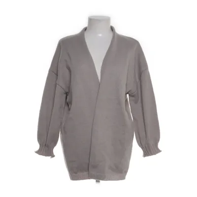 Cardigan (Gray) from Lovito Elastane, Polyester