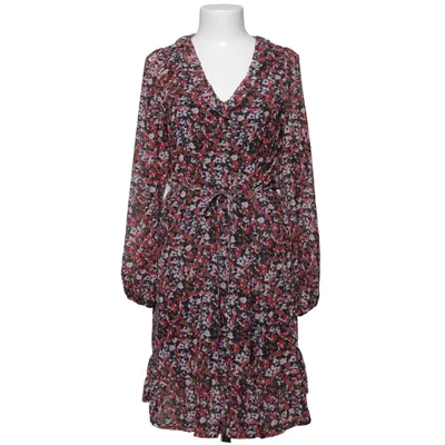 Dress (Black, Multicolored) from MSCH Copenhagen Polyester, Viscose