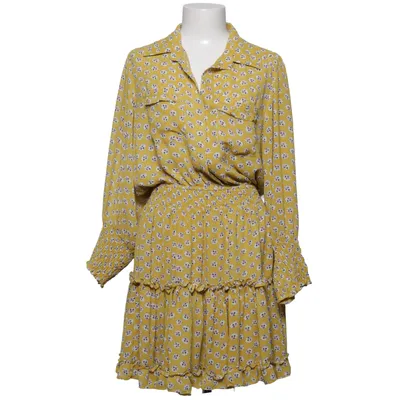 Skjortekjole (Gul, Hvid, Lilla) fra Nina Kaufmann Polyester