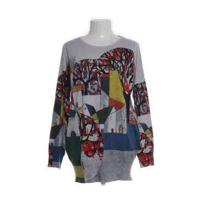 Sweater (Gray, Multicolored) from Opl Fashion Polyamide, Polyester, Viscose