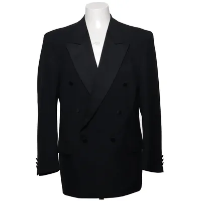 Blazer (Zwart) van Trenchart Polyester, Wol