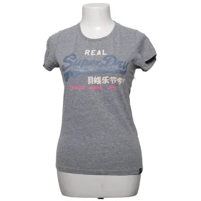 T-shirt (Grå, Blå, Rosa) från Superdry Bomull, Polyester