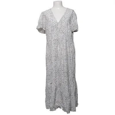 Kjole (Hvid, Sort) fra Lindex Viscose