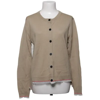 Cardigan (Beige) from Dagmar Merino wool, Polyamide, Polyester