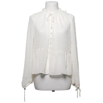 Blouse (White) from Zara Polyester