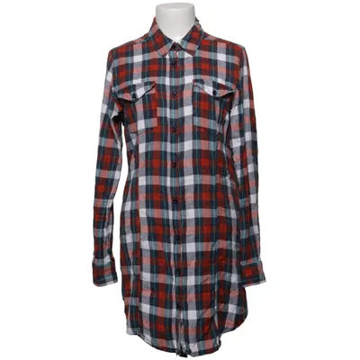 Flanellen overhemd (Rood, Blauw, Wit) van Blend She Katoen
