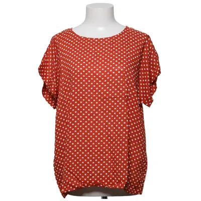 Top (Red, White) from Monoprix Autre Ton Viscose