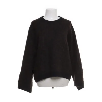 Tröja (Brun, Svart) från Arket Alpackaull, Polyester, Elastan, Ull