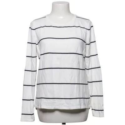 Långärmad t-shirt (Vit, Svart) från Broadway NYC Fashion Nylon, Viskos