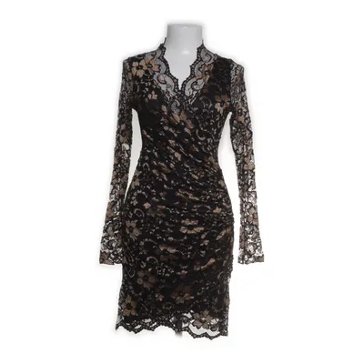 Cocktail dress (Black, Beige) from Lili Elastane, Nylon, Polyester