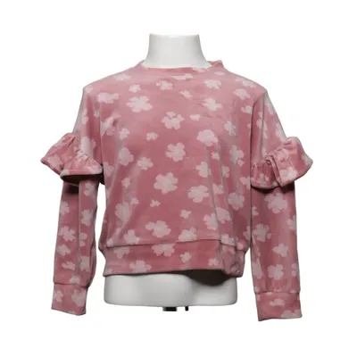 Sweatshirt (Pink, White) from Mywear Young Elastane, Polyester