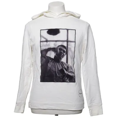 Sweat à capuche (Blanc) de Limitato Coton