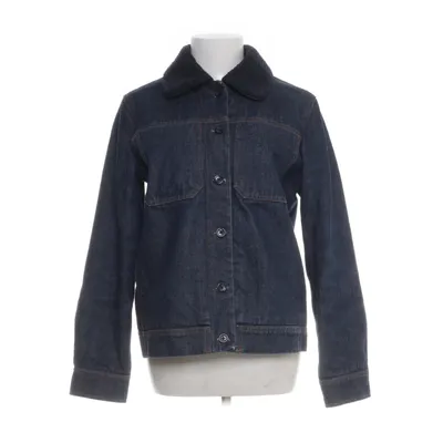 Gevoerde spijkerjas (Blauw) van A.P.C Katoen, Polyester