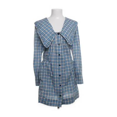 Skjortklänning (Blå, Flerfärgad) från Ganni Ekologisk bomull, Polyester, Polyamid