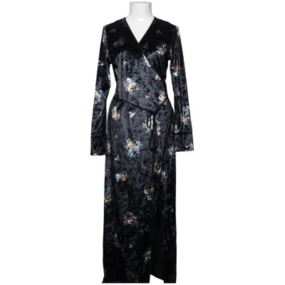 Wikkeljurk (Zwart, Meerkleurig) van Zara Accessories Elastaan, Polyester