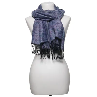 Scarf (Blue, Purple, Black) Cashmere