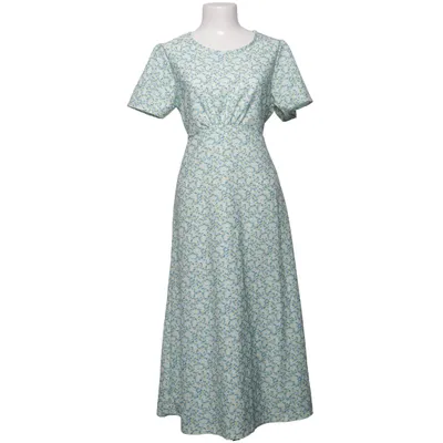 Långklänning (Blå, Gul, Vit) från Peacocks Polyester