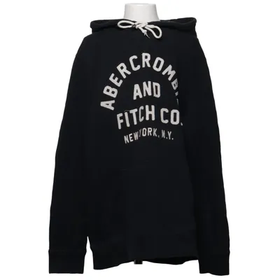 Huvtröja (Grå) från Abercrombie & Fitch Bomull, Polyester