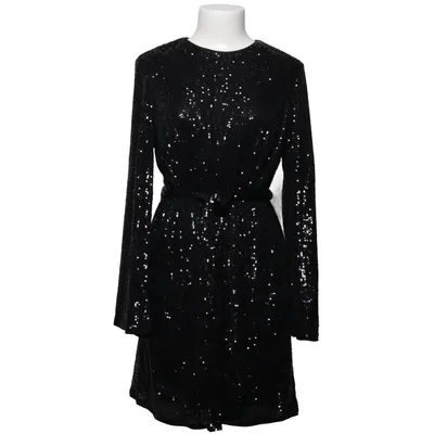 Mammaklänning (Svart, Silverfärgad) från H&M Mama Elastan, Polyester