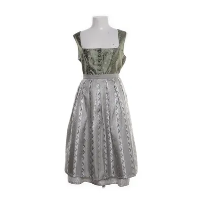 Dirndl (Green, Gray) from Heimatgwand Cotton, Polyester